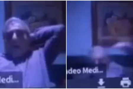 Profesor protagoniza divertido blooper en plena clase virtual