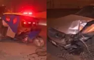 Puente Piedra: Polica en presunto estado de ebriedad embiste mototaxi con su auto y deja una persona fallecida