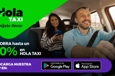 Ahorra con la app peruana Hola Taxi