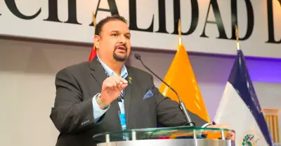 Gustavo Acevedo, alcalde de distrito en El Salvador.