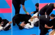 "Te metes con l, te metes conmigo": Perrito irrumpi en un torneo de jiu-jitsu para defender a su dueo