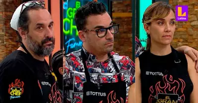 'Loco' Wagner, Santi Lesmes y Milene Vzquez en 'El Gran Chef Famosos'.