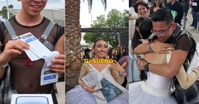 Joven regala entrada al concierto de Taylor Swift a fan