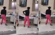 Sorprendente! Paciente es captado grabando TikTok mientras estaba internada en el hospital