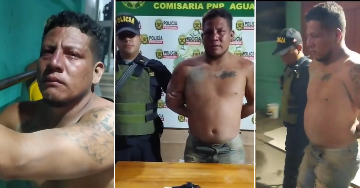 Tumbes Policía Captura A Sujeto Que Estaría Implicado En Actos De