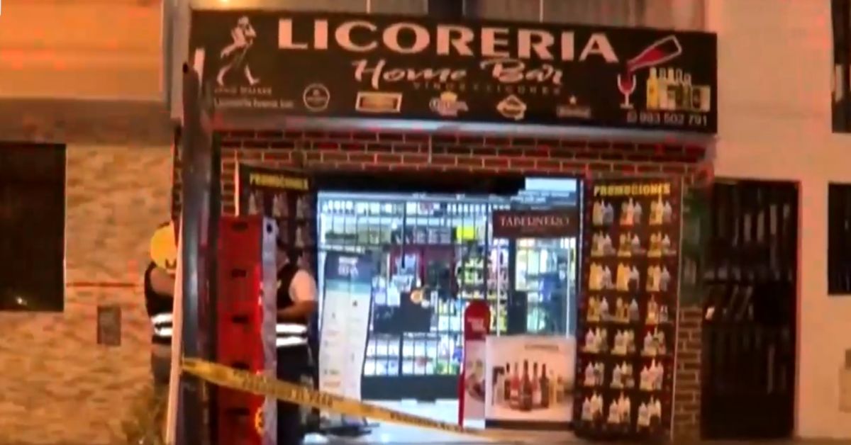 SJL: ¡No Paran! Extorsionadores Dejan Granada Fuera De Licorería ...