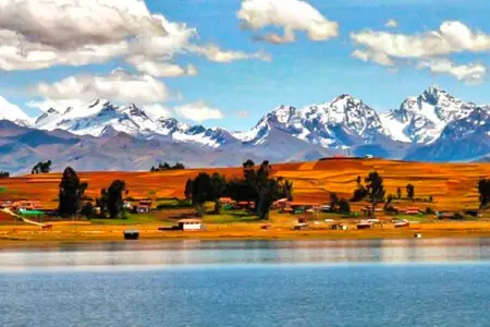 Laguna Piuray, en Cusco, descendi ms de un metro en su nivel de agua.