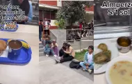 "Almuerzo con un sol y nos sirven en plato de losa": Universitaria sorprende con el precio que paga para comer en la Villarreal