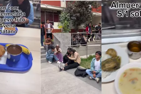 Universitaria revela que paga un sol para almorzar en la Villarreal.