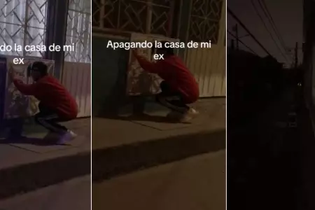 Joven deja sin luz a la casa y el barrio de su exnovia.