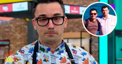 Santi Lesmes se quiebra por su padre en 'El Gran Chef Famosos'.