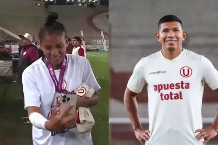 Hermana de Edison Flores presiona al 'Orejas'.