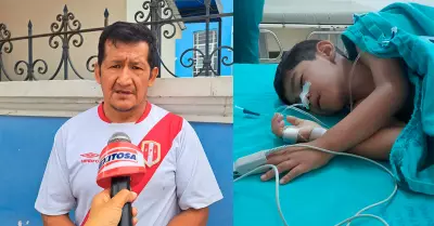 Nio Miguelito se recupera satisfactoriamente de operacin gracias a la gestin 