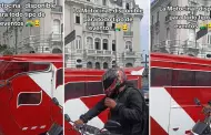 "En Perú nunca te aburres": Mototaxi sorprende por su peculiar forma en Cercado de Lima