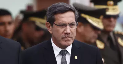 Ministro de Defensa, Jorge Chvez.
