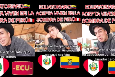 Ecuatoriano siente que no conocen a su pas como al Per.
