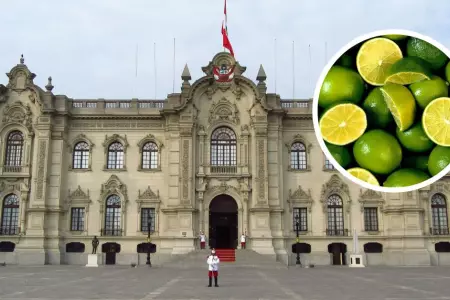 Palacio de Gobierno habra gastado miles de soles en limones de alta calidad.