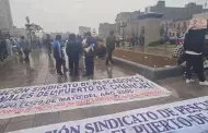 Centro de Lima: Pescadores se movilizaron al Congreso para exigir reparo de daos tras derrame de petrleo
