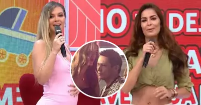 Brunella Horna y Laura Spoya se amistan luego de muchos aos.