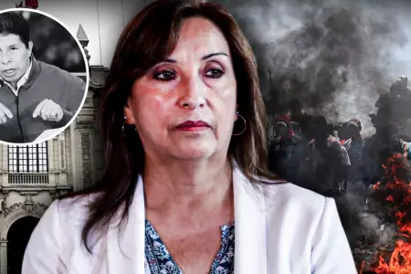 Presidenta de la Repblica, Dina Boluarte culp a expresidente Pedro Castillo.