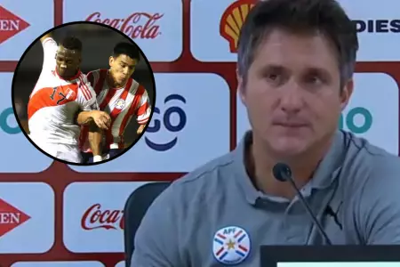 Entrenador de Paraguay lamenta empate con Perú.