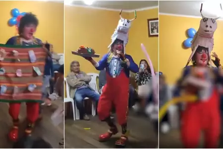 Familia huancana celebra fiesta infantil al estilo wanka