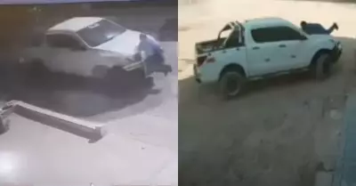 Embisten a taxista en Chiclayo.