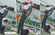 Increble! Mujer usa a su perrito como beb para pedir dinero en las calles