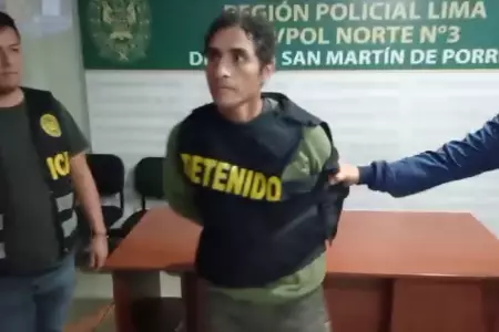 PNP detiene a sujeto que acuchill a su amigo.