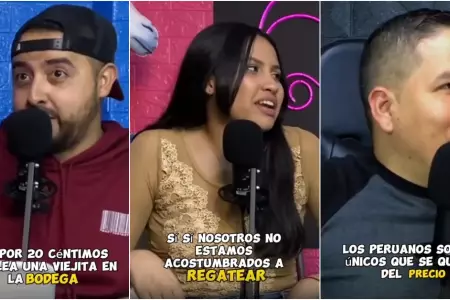 Tiktokers venezolanos generan debate sobre el 'regateo' en Per