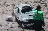 Trgico accidente: Tres miembros de una familia mueren tras despiste de vehculo en la carretera Arequipa-Puno