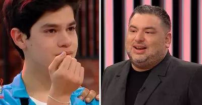 Josi Martnez llora tras mensaje de Javier Masas en 'El Gran Chef Famosos'.