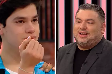 Josi Martnez llora tras mensaje de Javier Masas en 'El Gran Chef Famosos'.