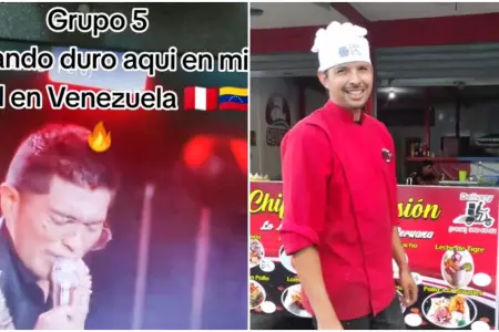 Venezolano lleva el ritmo del Grupo 5 a su restaurante de comida peruana en su p