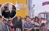 Trujillo: Reportan una balacera durante estadía de la 'Virgen de la Puerta'