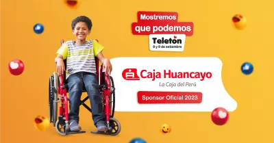 Caja Huancayo se une a la Teletón 2023