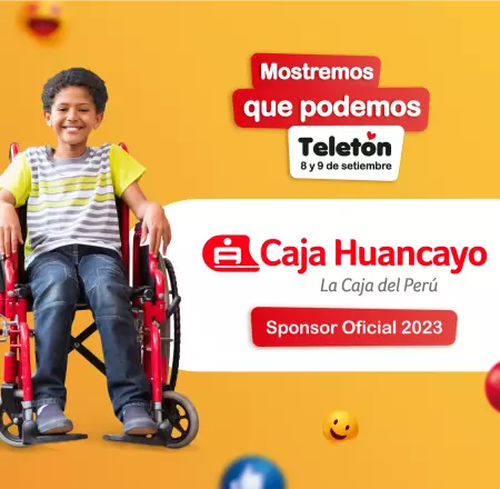 Caja Huancayo se une a la Teletón 2023