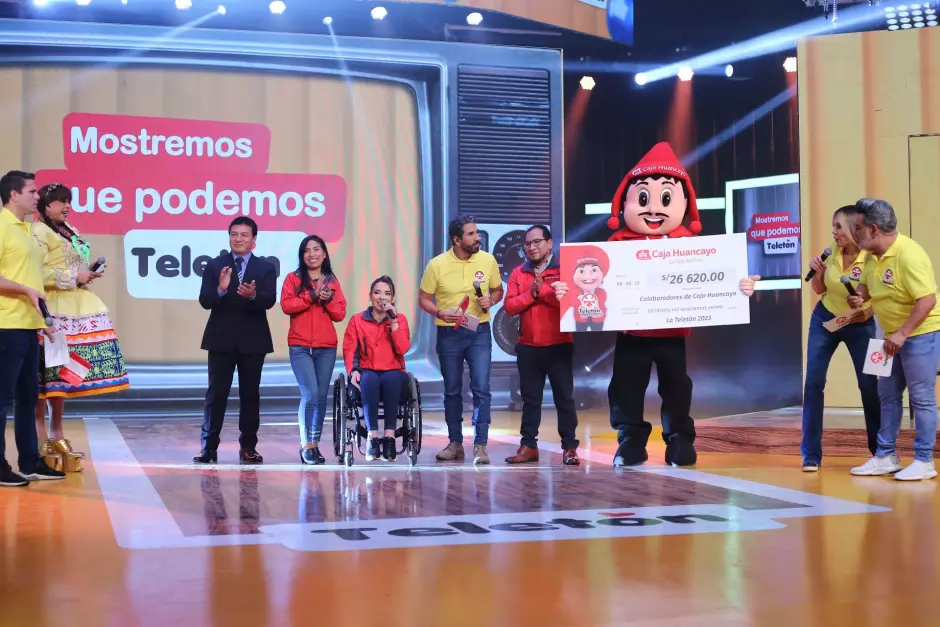 donacion caja huancayo a la teleton 2023