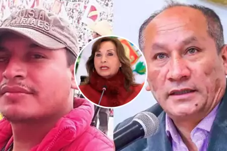 Dina Boluarte opina sobre sobrino de Pedro Castillo y exministro Juan Silva.