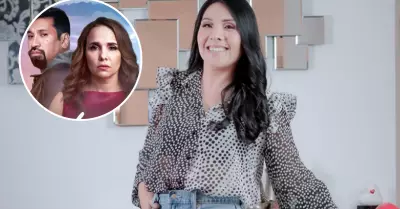 Tula Rodrguez respalda nueva telenovela de rika Villalobos y Aldo Miyashiro.