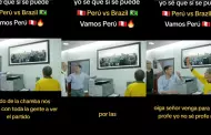 "Maana no juegan 'por las'": Hincha peruano incentiva a sus colegas a alentar a la Blanquirroja