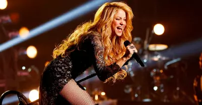 Shakira se alista para su prxima presentacin en los MTV VMA's.