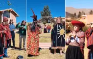 "El Perú es mágico": Pareja chilena se casa en Cusco con ritual ceremonial inca
