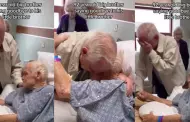 "El ltimo abrazo": Abuelito se despide de su hermano menor en su lecho de muerte