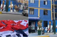 Barrio de Matute impresiona a periodista brasileo: "Muchas referencias futbolsticas"