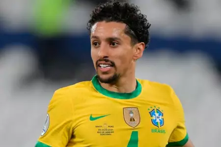 Marquinhos, capitn de Brasil.