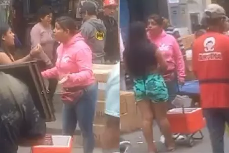 Mujer enfrenta a amante de su esposo