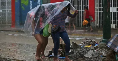 Intensas lluvias.