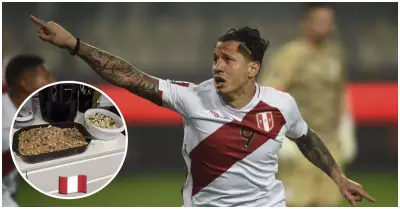 Lapadula cocin al son de Grupo 5 mientras esperaba el Per vs Brasil