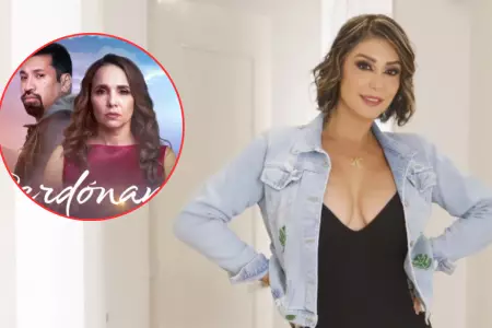 Karla Tarazona bromea con la nueva telenovela de Aldo Miyashiro y rika Villalob